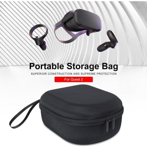 1PC Portable Hard EVA Storage Bag Carrying Case Travel Box for quest 2 All-in-one VR Gaming Headset Accessories