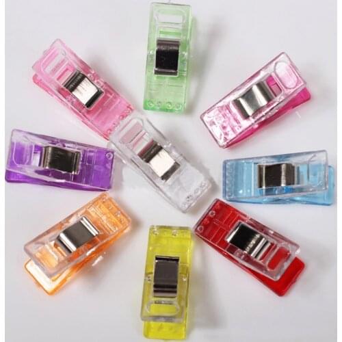 10pcs/lot Sewing Clips Hand-stitched Edging DIY Patchwork Positioning Powerful Clip Sewing Machine Tools Sewing Accessories
