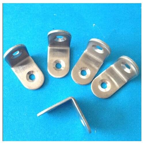 25X25 Small Angle corner 90 Degree 304 stainless steel connection Hardware tools home decoration fittings Corner 30PCS