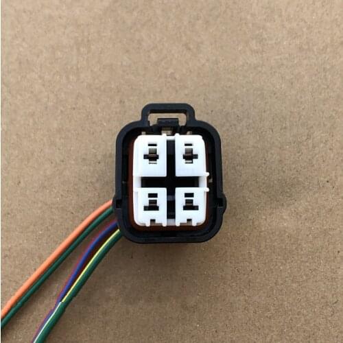 4 Pin/Way Female Automotive Gasoline Pump Plug Electric Fuel Pump Connector Wire Harness Cable Pigtail For Toyota Mazda Pentium