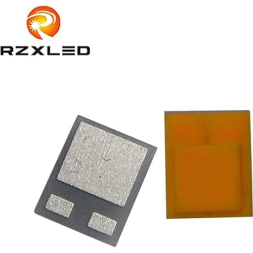 50PCS/Lot LED Yellow Chip 5W 3V amber2000K 2300K 1800K Suface Mount 2016Package For Headlights Lamp Bulb