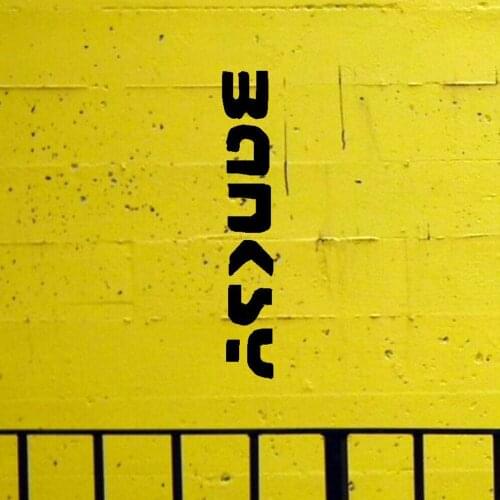 LARGE SIGNATURE 100% CHARITY WALL ART STICKER TRANSFER STENCIL BIG DECAL decor stickers wall sticker