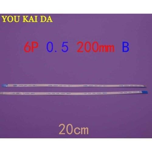 20pcs New Power Switch flex cable For Asus A550 A550C X550 X550V X550VC X550C X550CC FFC FPC Flexible Cable Length 20cm 6-Pin