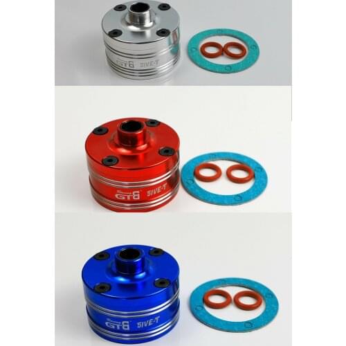 GTB racing aluminum Center diff housing for 1/5 Rofun LT Losi 5T KMX2 RC truck rc car parts