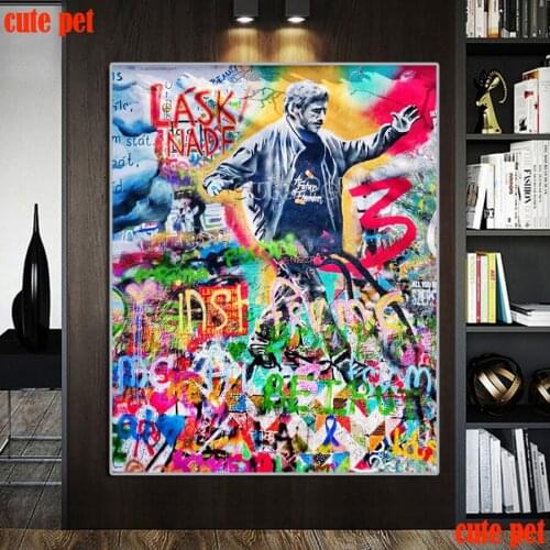 MAN Portrait Poster Painting Modern Printed Poster And Prints Canvas Painting Cuadros Decor for Wall Art Picture Home Posters