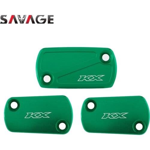 Front Brake Clutch Reservoir Covers For KAWASAKI KX450 2019-2022 KX250 2021 Motorcycle Rear Brake Fluid Cap KX 250 450 2020