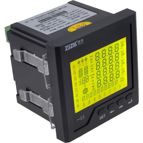Multifunction Intelligent Digital LCD Display Three-phase Network Power Meter Ammeter with RS485 Communication Function 12003222