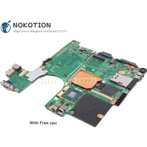 NOKOTION For Toshiba satellite A100 A105 Laptop Motherboard 945GM DDR2 Free cpu V000069060 V000069110 V000068510 V000068770