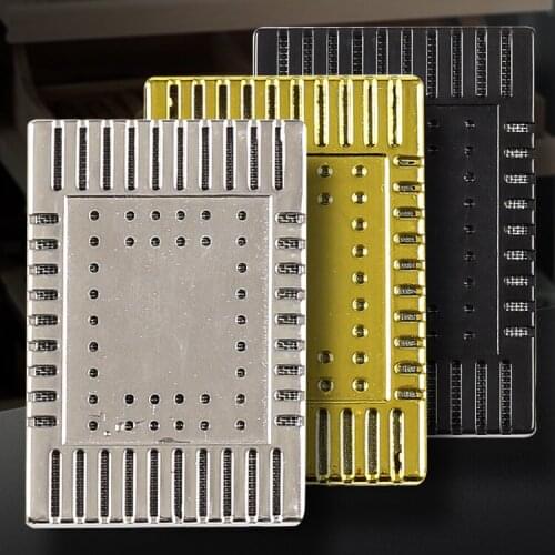 New 1pcs Cigar Humidor, Large Foam Humidifier,Rectangle Acrylic for Cigar Case Tobacco Humidor with Stick 95*65mm