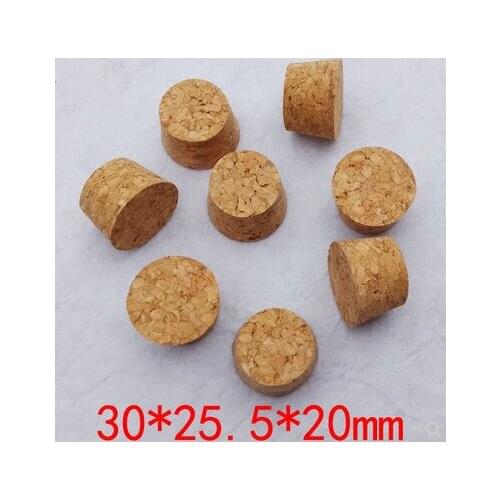 Package supplies sealing bottle Wishing bottle 30mm * 25.5 mm* 20mm test tube synthetic cork composite cork