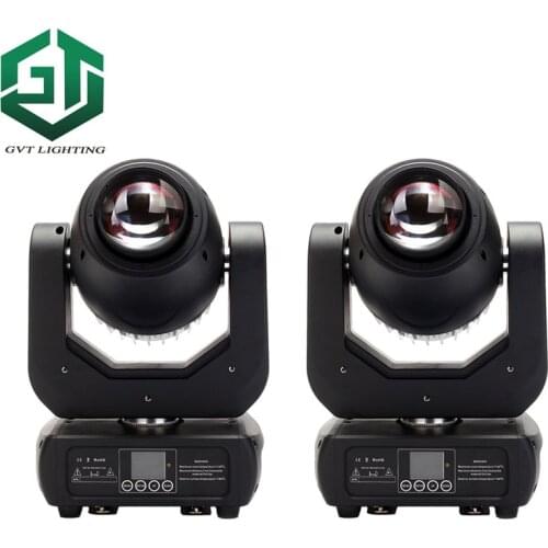 2pcs/Lot Moving Head LED Spot Light 150W High Output Led Professional Dj Gobo Spot Fixture Stage Color Spot Lighting