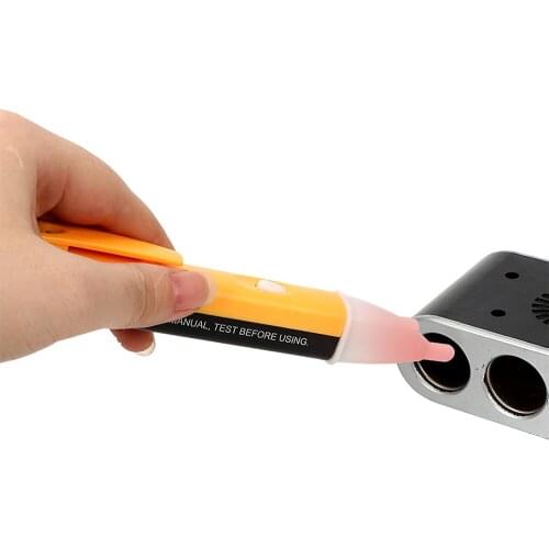 Voltage Alert Pen Voltage Detectors 90-1000V AC Safe Electroscope Test Pencil Electrometric Detector Non-Contact