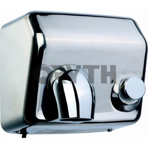 Manual Operation 2300w Brush Motor Stainless Steel Professional Automatic Blower Hand Dryer
