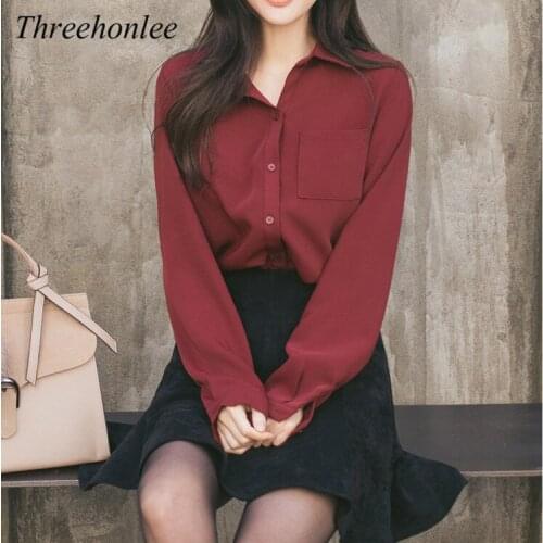 Threehonlee Womens White Shirts