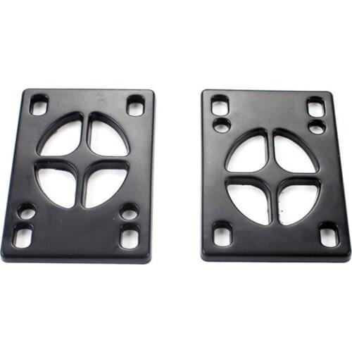 Top!-Professional Skateboard Bracket Increased Damping Gasket Skateboard Bridge Double Warping Bracket Gasket, 2 Pack