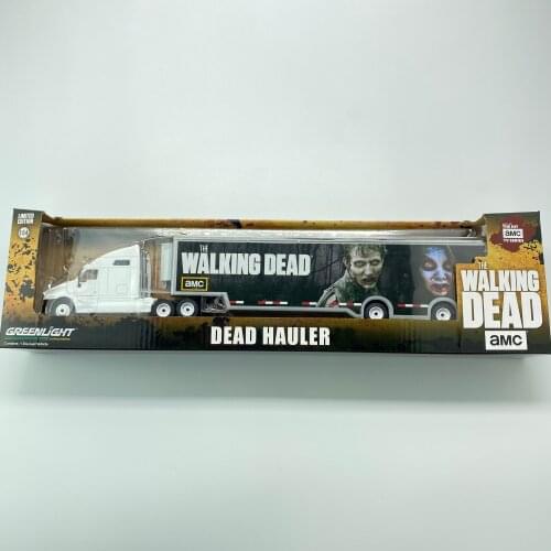 Green light 1:64 walking dead truck Collection Metal Die-cast Simulation Model Cars Toys