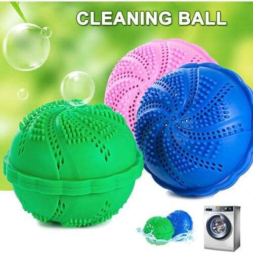 1 Pcs Laundry Ball Cleaning No Detergent Wash Wizard Style for Washing Machine
