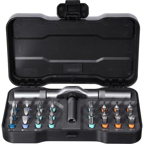 25pcs 24 in 1 Hexagon Screwdriver Bit Magnetic Screw Driver Kit Household Repair Tool Mobile Phone Repair Screwdrive Kit Tools