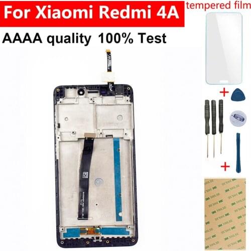 5.0 inch For Xiaomi Redmi 4A LCD Touch Screen Digitizer Assembly Frame For Xiaomi Redmi 4A Display Screen Redmi 4A LCD Touch
