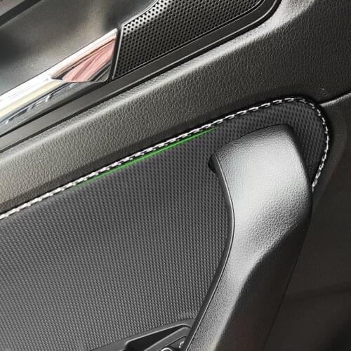 5M Door Panel Edge Center Control Dashboard Air Outlet Protector Strip Stickers For Ford Audi A4 A6 BMW VW Mazda Honda Toyota