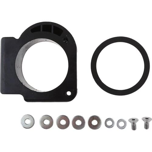 62mm Inner Dia. Air Filter Intake Adapter Interface with Mounting Accessories for Yamaha Warrior