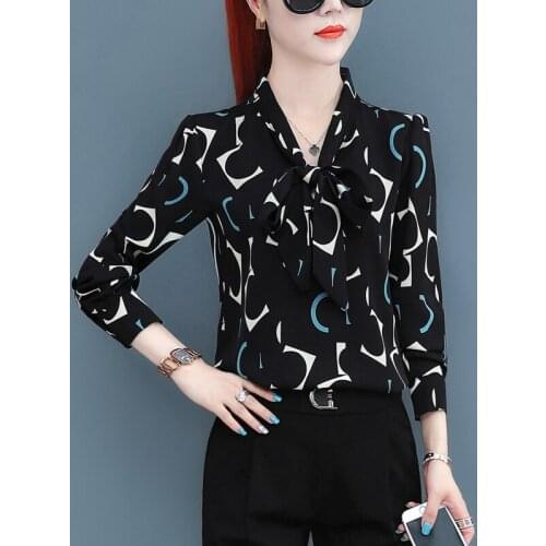 ABDNNXJ Printed Blouses