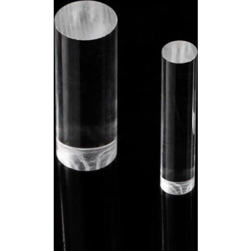 20pcs OD15x1000mm Acrylic Clear Rod Extruded Home Improvement Plastic Perspex Bar Shower Curtain Poles Cut into any long