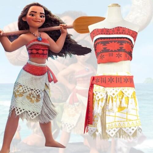 Cos Moana dress moana cosplay clothing cos clothing
