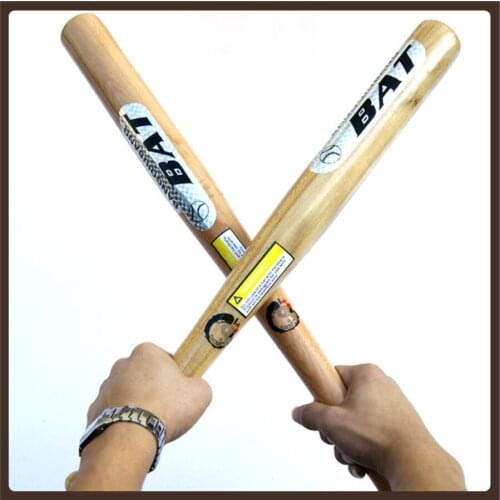Souvenir Kids Baseball Bat Wood Professional Self-defense Baseball Bat Wood Child Practice Beisbol Accesorios Softball Bat