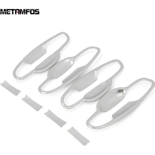 For Kia Sportage 2016 2017 2018 Chrome Door Handle Bowl Cover Molding Trim Decoration Frame Exterior Accessories Car Styling