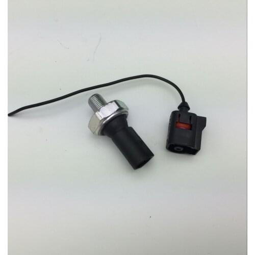 For VW Oil Pressure Switch Sensor And Plug A Set Passat B5 A4 A6 Golf Jetta Sagitar Bora 06A 919 081 A/D/E