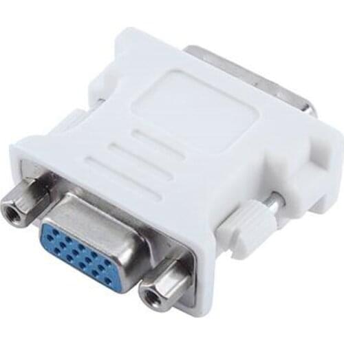 DVI-I 24+5 Pin DVI Male to VGA Female Video Converter Adapter for PC laptop high quality New arrival