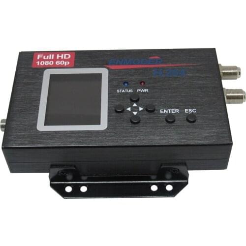 H.264/MPEG4 AVC HD-MI Compatible to DVB-C Encoder Modulator H.264 HD Transmitter Via Coax EMB320C