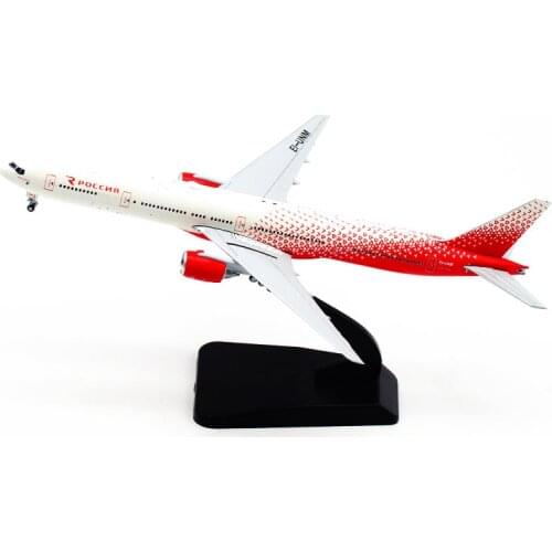 1:400 Scale Russia Airlines Alloy 777 B777 Planes Model Airplanes Rossiya Aircraft collectible modelPlane collection Gifttoy