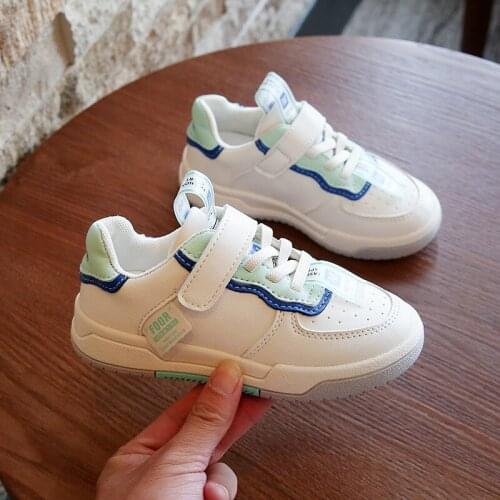 Kids Shoes For Boys Girls Sports Shoes Lightweight Children Sneakers Leather Waterproof Casual Walking Shoes Breaathable Soft