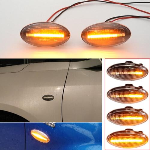 Flasher Dynamic LED Side Marker Turn Signal Light For Suzuki Swift Jimmy Vitara SX4 Grand Vitara XL7 Ignis Splash Alto APV Arena