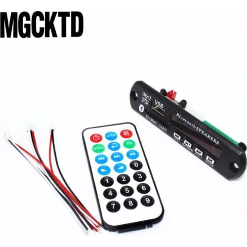 Bluetooth MP3 Decoding Board Module w/ SD Card Slot / USB / FM / Remote Decoding Board Module