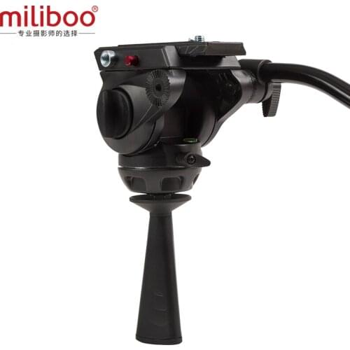 MYT802 Aluminum Video Camera tripod/monopod Heavy Duty Tripod Fluid Head 75mm Bowl