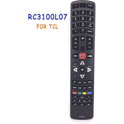 New Original RC3100L07 Remote Control For TCLLED LCD 3D Smart TV With NETFLIX Remoto Controle Fernbedienung