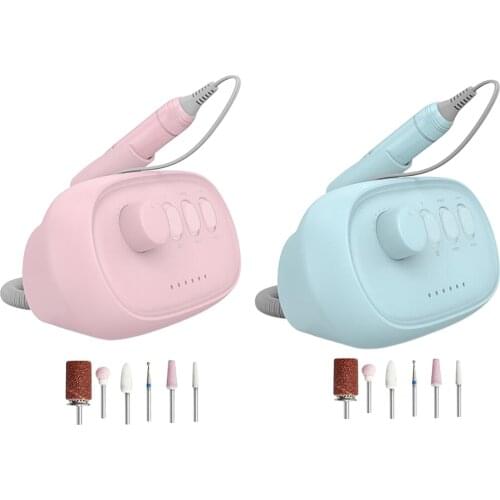 Professional Nail Drill File Machine Portable Manicure Pedicure Tool Kit