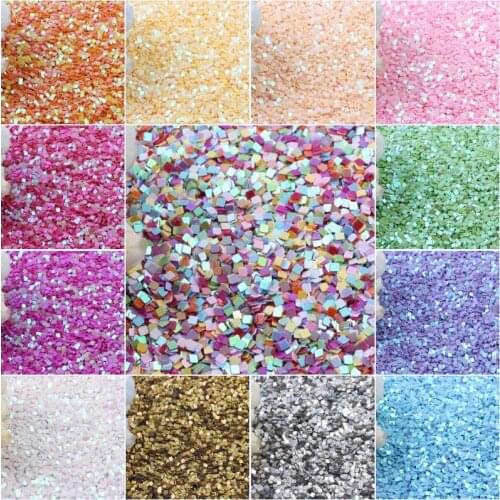2mm Multicolor Small Square Shape PVC Loose Sequins Paillettes for Sewing Wedding Decoration Garment Kid DIY Accessory 20g