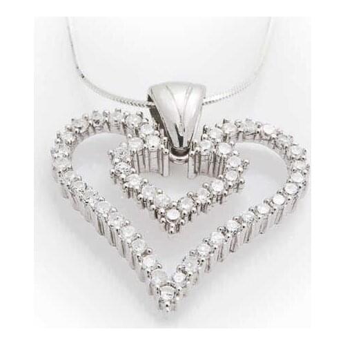 Tevuli 925 Sterling Silver Heart Women Necklace