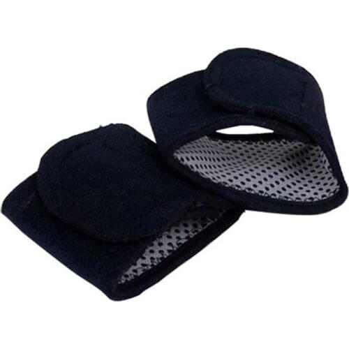 1 Pair Self-heating Sports Wrist Brace Magnetic Wrist Pads Warming Wristband &T8