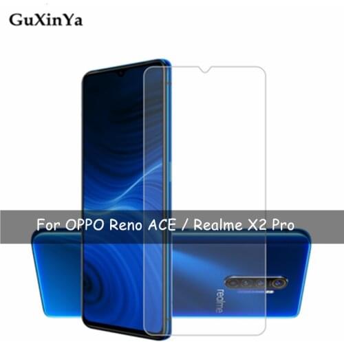 2pcs Tempered Glass Realme X2 Pro Screen Protector 9H Glass Realme X2 Pro Anti-scratch Protective Glass Realme X2 Pro Film 6.5"