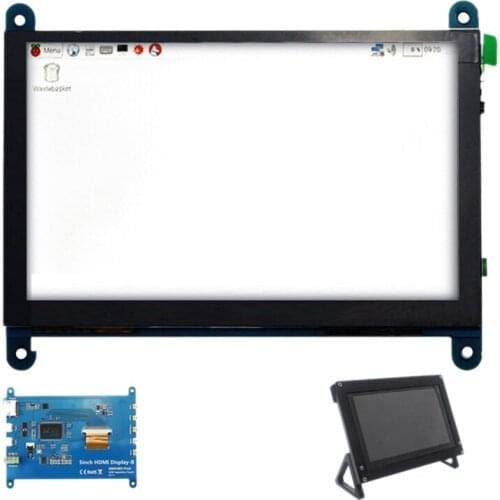 5 Inch for Raspberry Pi HDMI Display Lcd Resistive Press Screen 800X480 for Raspberry Pi 4 3 2 Type B