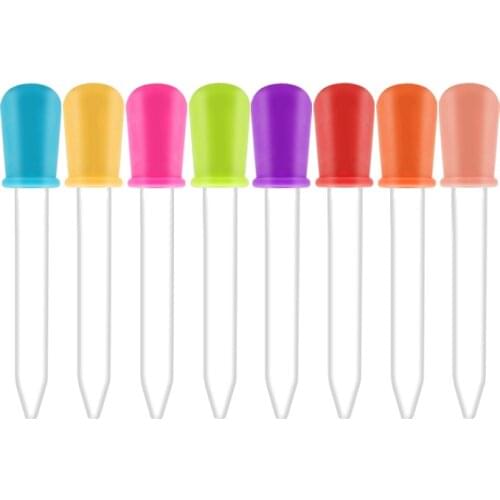5ML Baby Dropper Medicine Feeder Silicone Pipette Liquid Food Dropper Child Medicine Device Infant Utensils