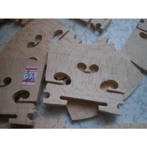 50 PCs High Quality Violin Bridge 4/4 Maple Bridge