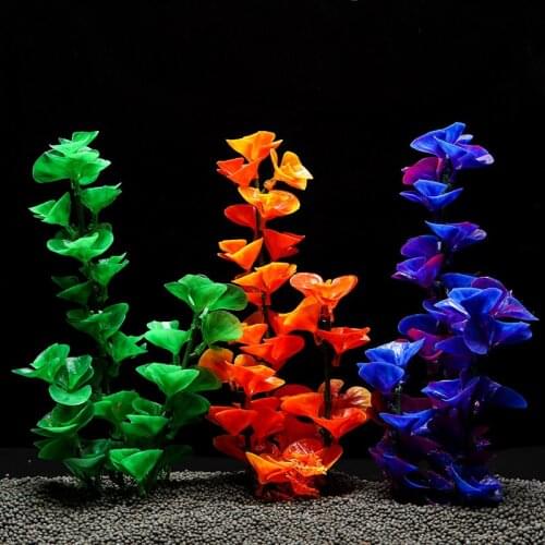 Aquarium decoration fish tank plants aquarium plants aquarium accessories Aquarium plastic simulation plant water plants