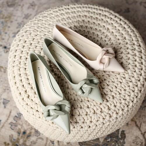 Womens Fashion High Heel Sandals Females Chain Pointed Toe Luxury Design Shoes Elegant Slip On Office Outdoor Dress Shoes 2021