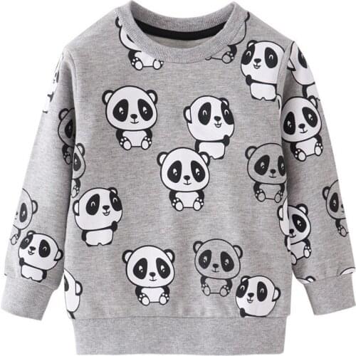 Funnygame Kids clothes spring long sleeve t shirt for boys cartoon car jacket baby O-neck cotton sweatshirt children Tops